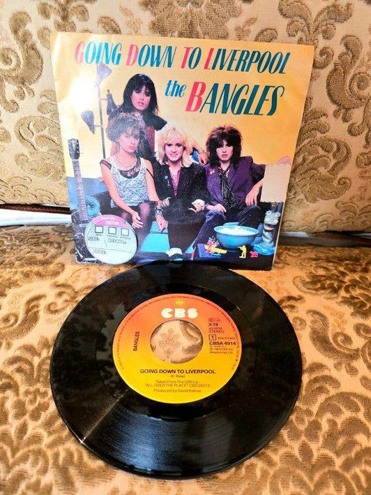 The Bangles – Going Down To Liverpool Vinyl Record - Yatva