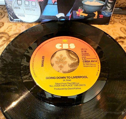 The Bangles – Going Down To Liverpool Vinyl Record - Yatva