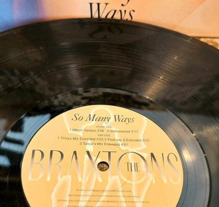 The Braxtons – So Many Ways Vinyl Record - Yatva