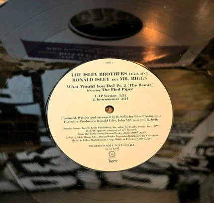 The Isley Brothers – What Would You Do?Pt. 2(The Remix) Vinyl Record - Yatva