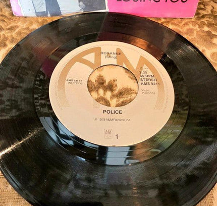 The Police – Roxanne / Can't Stand Losing You Vinyl Record - Yatva