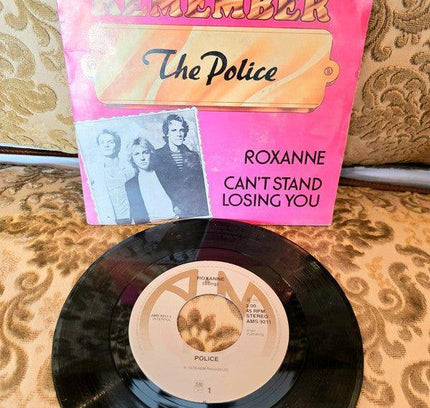 The Police – Roxanne / Can't Stand Losing You Vinyl Record - Yatva