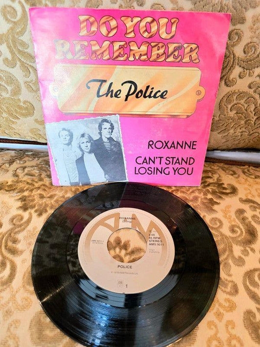The Police – Roxanne / Can't Stand Losing You Vinyl Record - Yatva