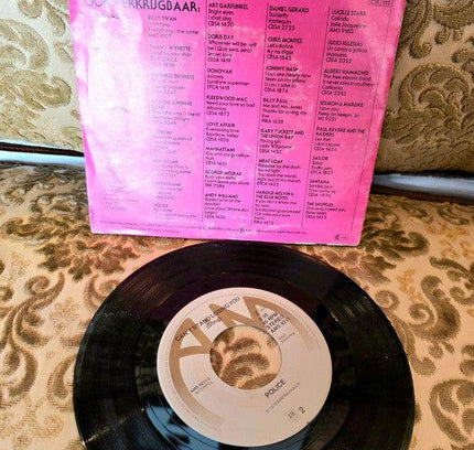 The Police – Roxanne / Can't Stand Losing You Vinyl Record - Yatva