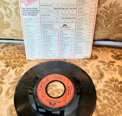 The Rubettes – Sugar Baby Love / Juke Box Jive Vinyl Record - Yatva
