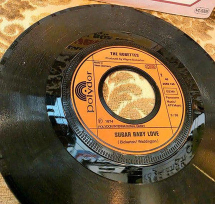 The Rubettes – Sugar Baby Love / Juke Box Jive Vinyl Record - Yatva
