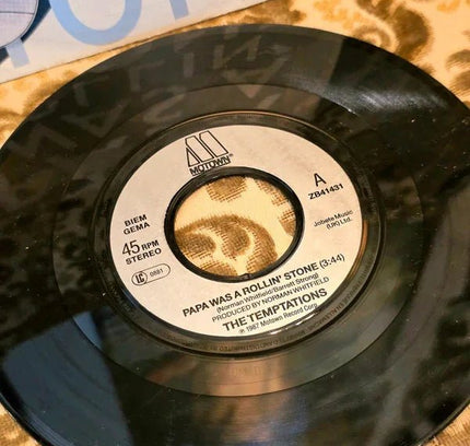 The Temptations – Papa Was A Rollin' Stone (Remix 1987) Vinyl Record - Yatva
