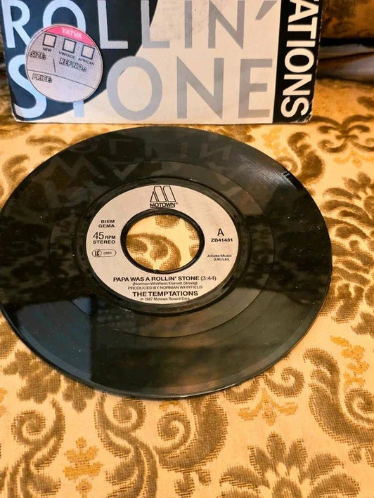 The Temptations – Papa Was A Rollin' Stone (Remix 1987) Vinyl Record - Yatva