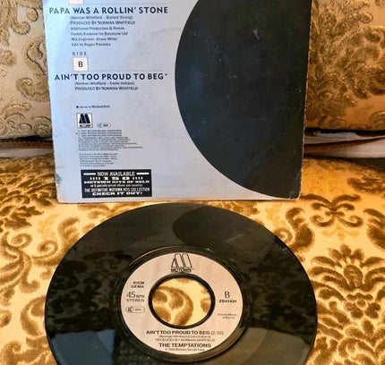 The Temptations – Papa Was A Rollin' Stone (Remix 1987) Vinyl Record - Yatva