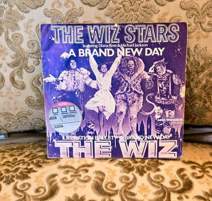 The Wiz Stars Featuring Diana Ross – A Brand New Day Vinyl Record - Yatva