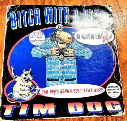 Tim Dog – Bitch With A Perm - Record Vinyl - Yatva