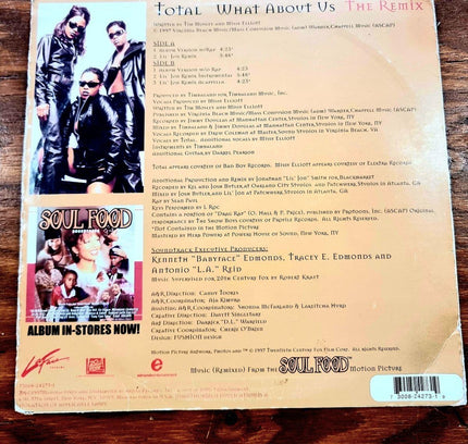 Total – What About Us (The Remix) - Vinyl Record - Yatva