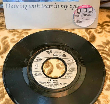 Ultravox – Dancing With Tears In My Eyes Vinyl Record - Yatva