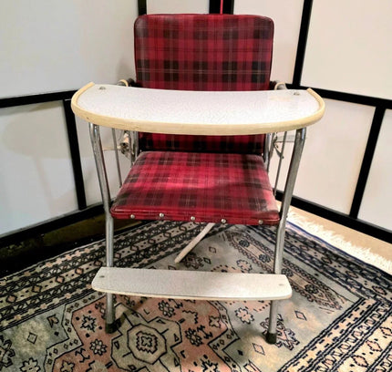 Unique Vintage 1950s Children's Chair with Table - Yatva