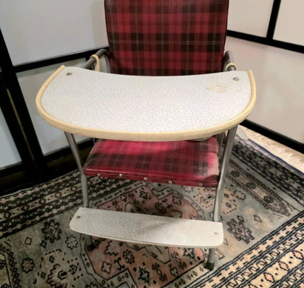 Unique Vintage 1950s Children's Chair with Table - Yatva