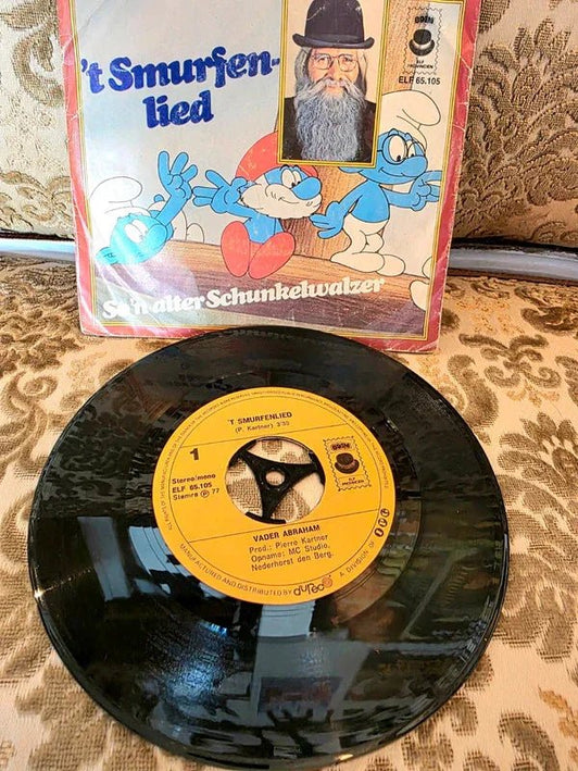 Vader Abraham – t Smurfenlied Vinyl Record - Yatva