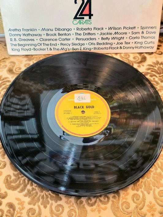 Various – Black Gold - 24 Carats Vinyl Record - Yatva