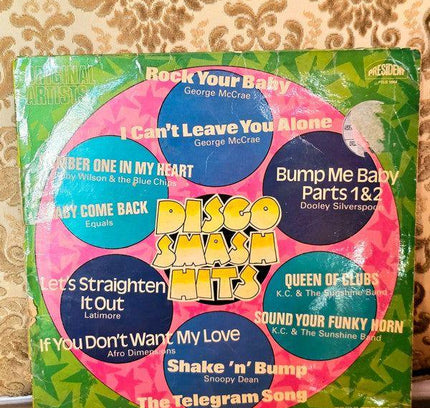 Various – Disco Smash Hits Volume 1 Vinyl Record - Yatva