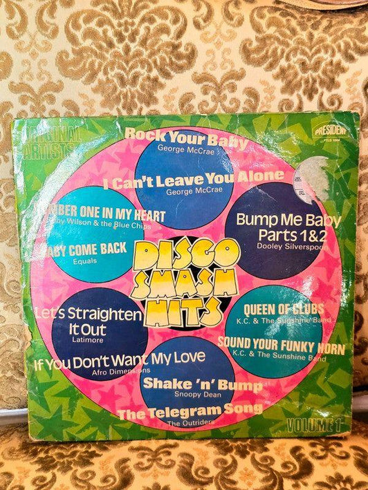 Various – Disco Smash Hits Volume 1 Vinyl Record - Yatva