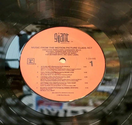 Various – Music From The Motion Picture "Class Act" Vinyl Record - Yatva