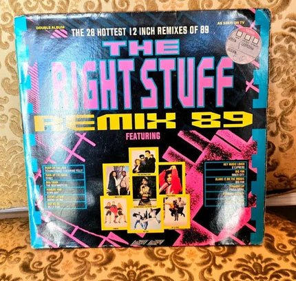 Various – The Right Stuff Remix 89 Vinyl Record - Yatva