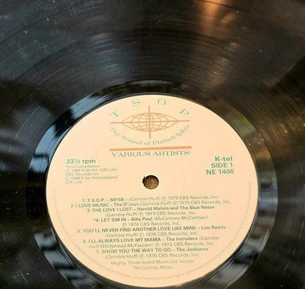 Various – T.S.O.P The Sound Of Philadelphia Vinyl Record - Yatva