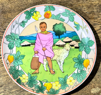 Villeroy & Boch Unicef wall plate "Our Children" No 9 - Yatva