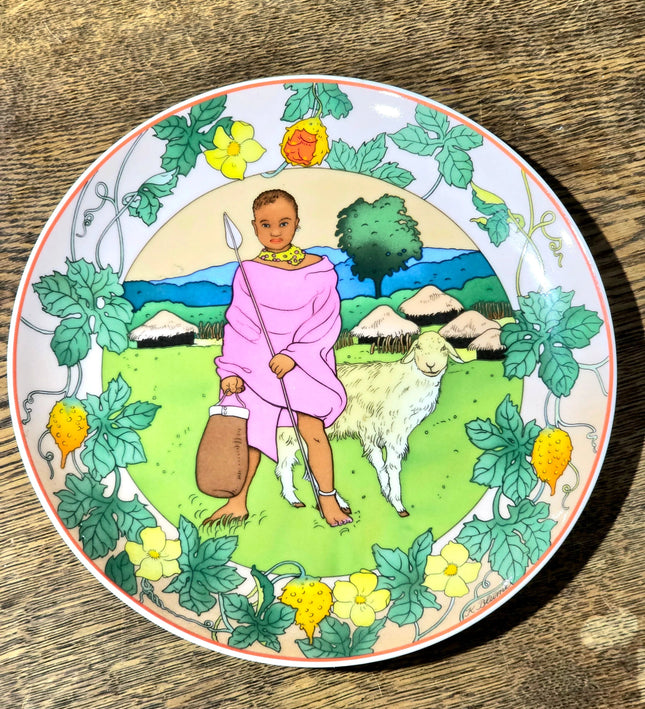 Villeroy & Boch Unicef wall plate "Our Children" No 9 - Yatva