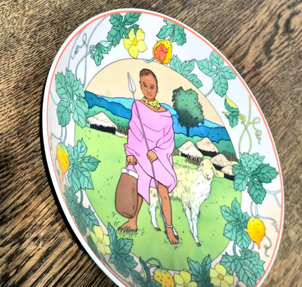 Villeroy & Boch Unicef wall plate "Our Children" No 9 - Yatva