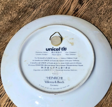 Villeroy & Boch Unicef wall plate "Our Children" No 9 - Yatva