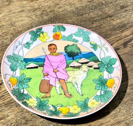 Villeroy & Boch Unicef wall plate "Our Children" No 9 - Yatva