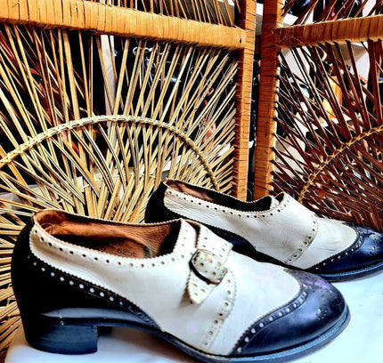Vintage 1920's Brogue Shoes - Yatva