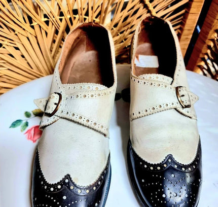 Vintage 1920's Brogue Shoes - Yatva
