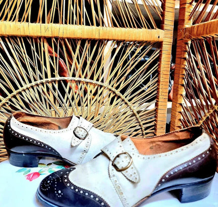 Vintage 1920's Brogue Shoes - Yatva
