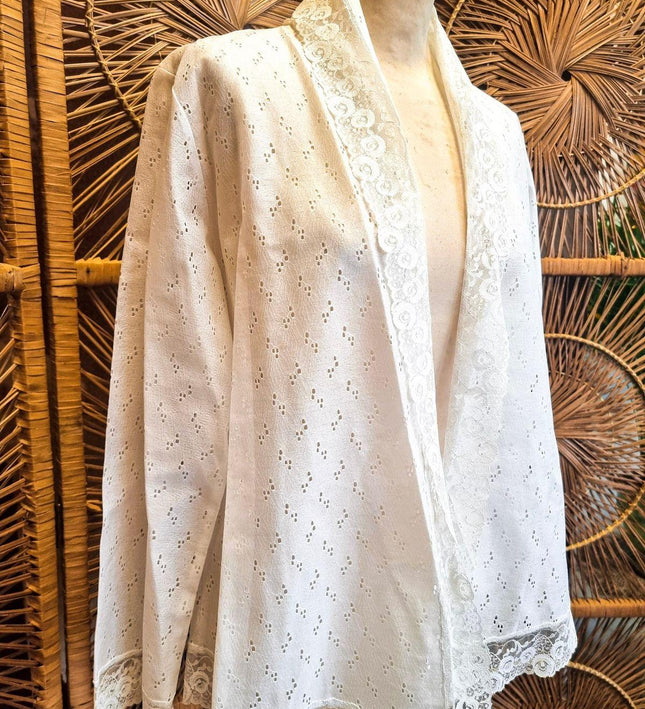 Vintage 1930's Lace Cardigan - Yatva