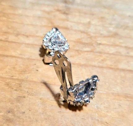Vintage 1950's Clip - On Earrings - Yatva