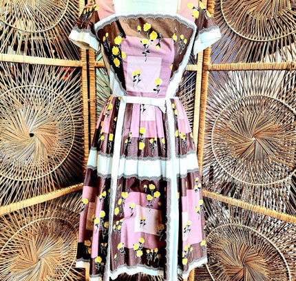 Vintage 1950s Dress - Yatva