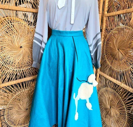 Vintage 1950's Poodle Skirt - Yatva