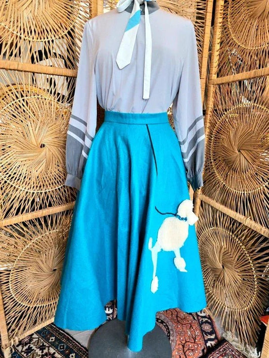 Vintage 1950's Poodle Skirt - Yatva