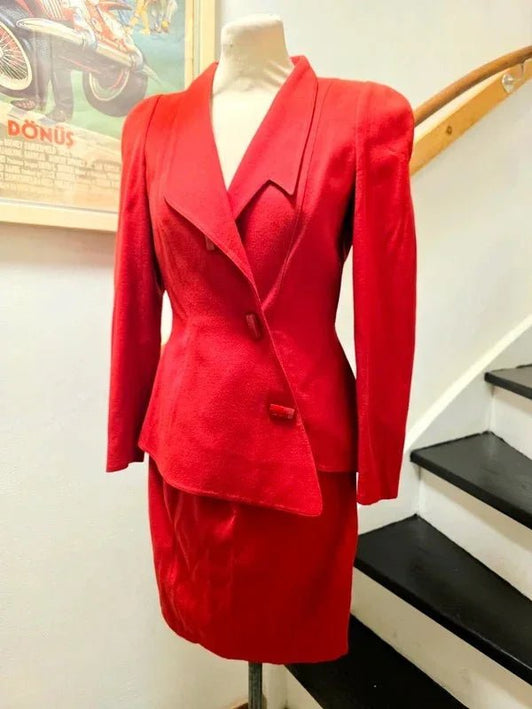 Vintage 1950's Thierry Mugler Skirt Suit - Yatva
