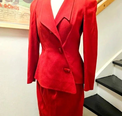 Vintage 1950's Thierry Mugler Skirt Suit - Yatva