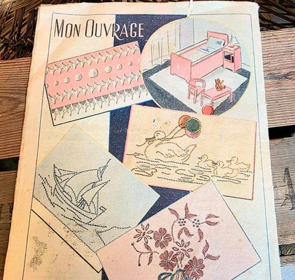 Vintage 1953 Mon Ouvrage Magazine - Yatva