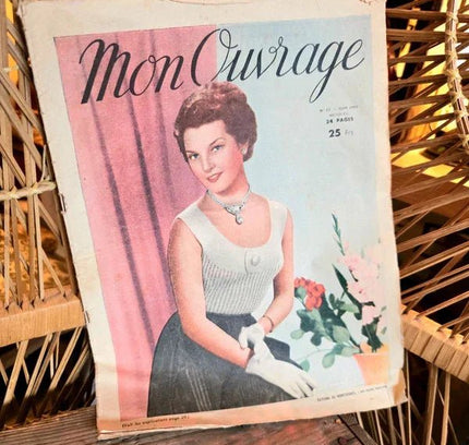 Vintage 1953 Mon Ouvrage Magazine - Yatva