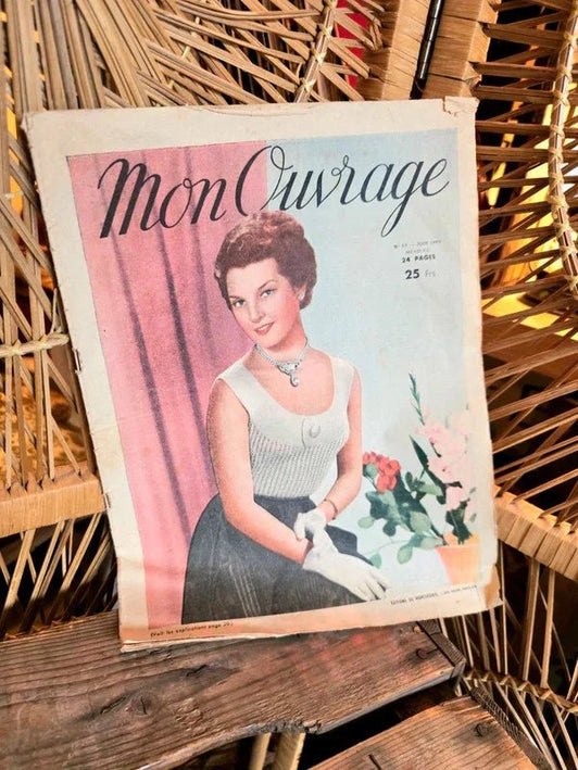 Vintage 1953 Mon Ouvrage Magazine - Yatva