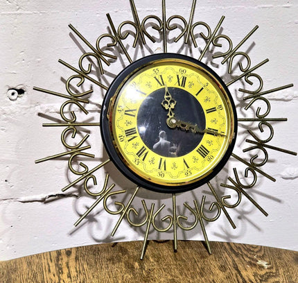 Vintage 1960s / 1970s Wall Clock - Yatva
