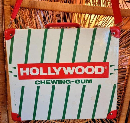Vintage 1960's Hollywood Chewing Gum Suitcase - Yatva