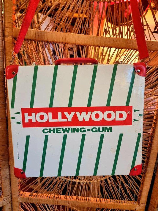 Vintage 1960's Hollywood Chewing Gum Suitcase - Yatva