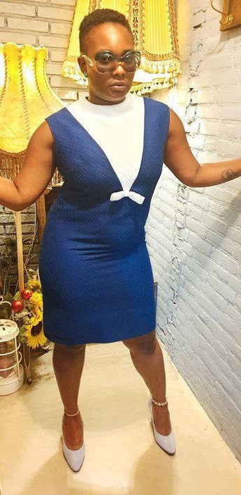 Vintage 1960s MOD Dress - Yatva