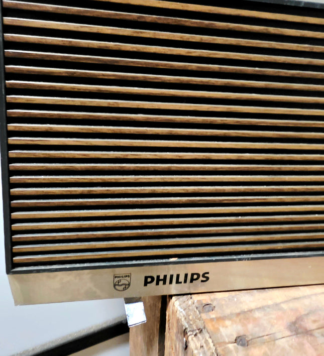 Vintage 1960s Philips Philetta de Luxe 380 Radio - Tabletop Receiver - Not fully functional - Yatva