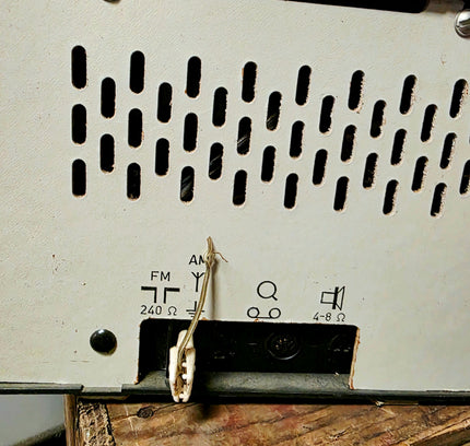 Vintage 1960s Philips Philetta de Luxe 380 Radio - Tabletop Receiver - Not fully functional - Yatva
